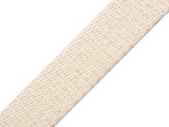 Gurtband Baumwolle  - 25 m Gummibänder