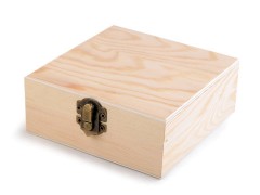 Holzschachtel Rohling zum Verzieren Boxen, Säckchen