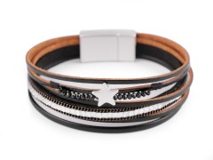 Armband Stern - Schwarz Armbänder, Ringe