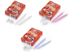 Geburtstagskerzen mit Haltern 15 Stk. - 3 Farben Kerzen,Teelicht,Laterne