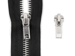 Zipper für Metall Reißverschluss 5 mm - 5 St./Packung 