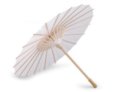 Regenschirm Dekoration aus Papier Rohling 