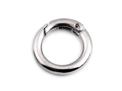 Karabiner Ring für Schlüssel 16 mm - 2 St. Kurzwaren aus Metall